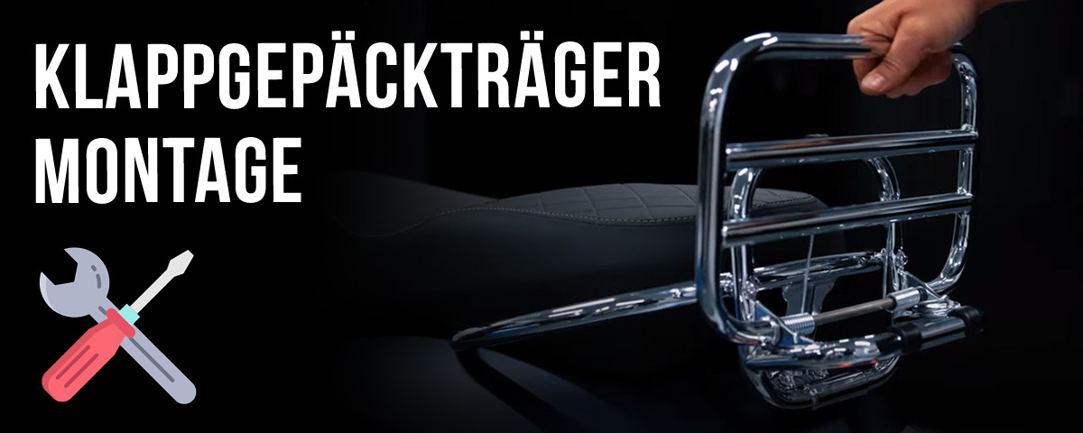 Gepäckträger Montage Vespa GTS