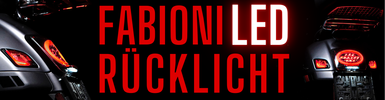 Fabioni LED Rücklicht Banner