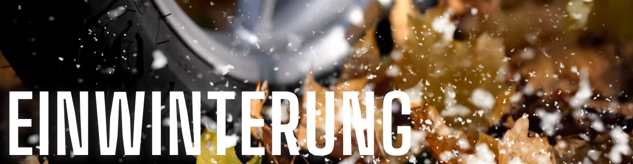 Einwinterung von Motorroller und Motorrad